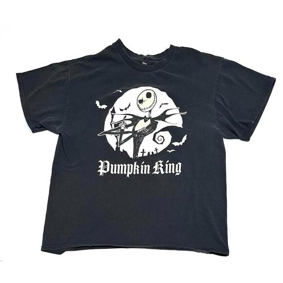 Disney The Nightmare Before Christmas Shirt Pumpkin King Jack Skellington Large - Picture 2 of 8